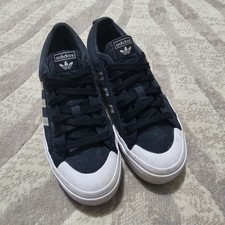 Adidas Nizza black Platform Womens Trainers Originals Size Uk 5