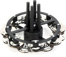 Meinl Percussion 2-piece Tambourine Hi-hat - Black