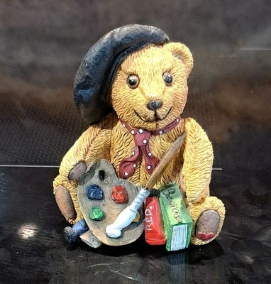 Brooks & Bentleys Busy Bears Figur 1997 - Pablo der Künstler