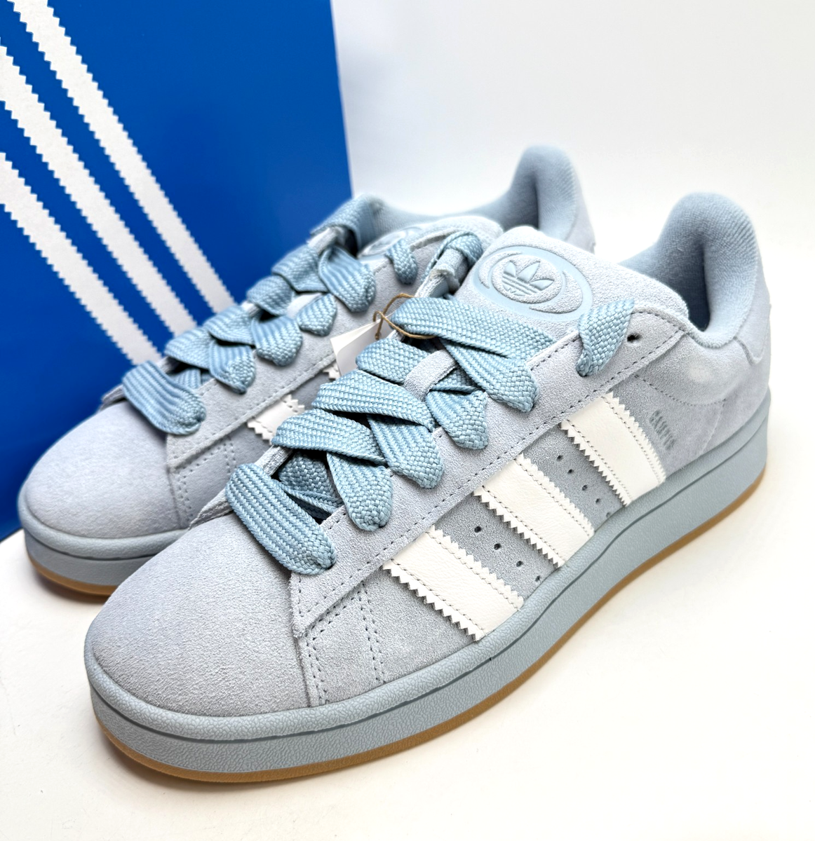 ADIDAS Originals Campus 00s Wonder Blue White Gum JH8791 Men's sz