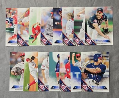 2016 Topps Nationals Team Set Baseball - - - Pick a Card