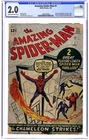 Amazing Spider-Man #1 CGC 2.0 1963 4636778006