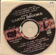 2013 GARTH BROOKS DRUID PERFORMANCE KARAOKE CDG LOT FL GA