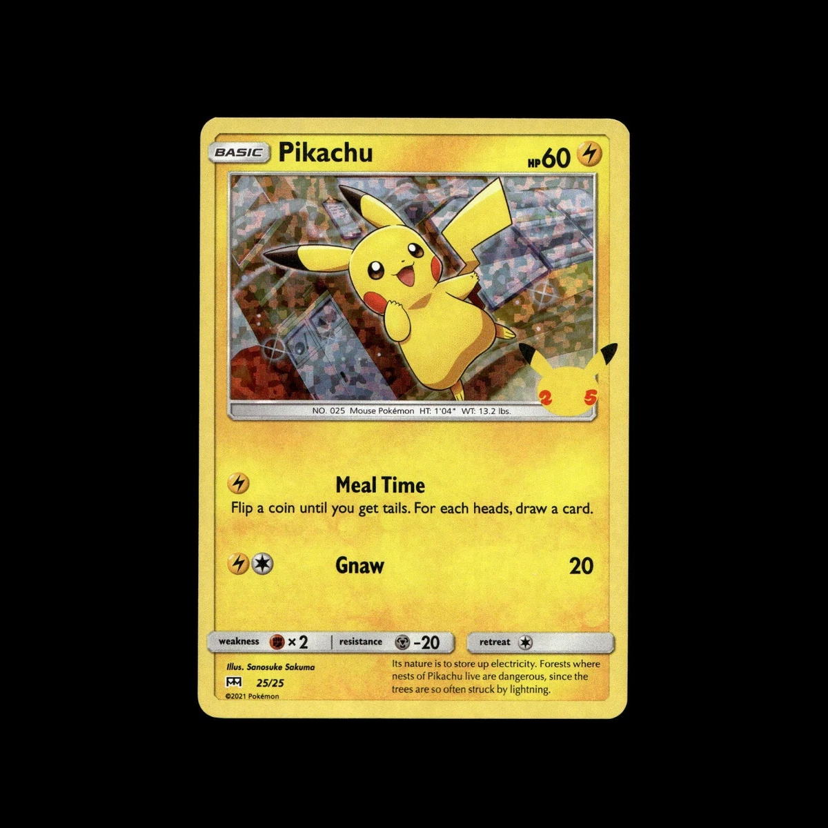 Pikachu 025/025 McDonald's 25th Anniversary for sale | eBay