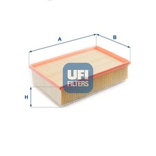 Luftfilter UFI 30.587.00 Filtereinsatz für VW TIGUAN AD1 AX1 GOLF 7 5G1 BQ1 BE1