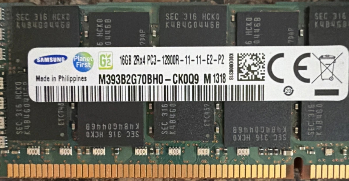 Samsung 16GB DDR3 SDRAM for sale | eBay