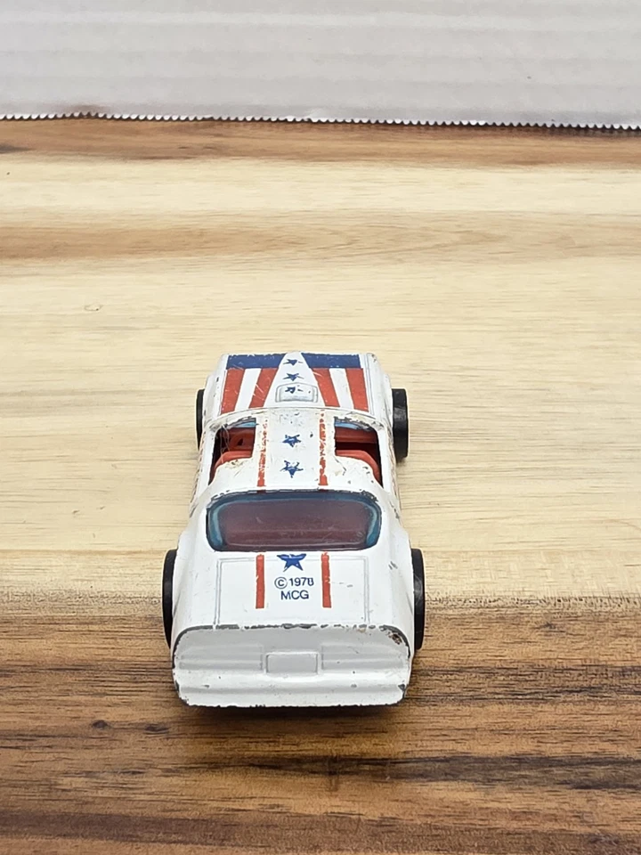 De colección 1977 Hot Wheels Heroes Trans Am Hot Bird Capitán América Hong Kong Foto 4 de 4