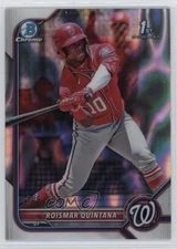 2022 Bowman Chrome Prospects Lava Refractor /399 Roismar Quintana #BCP-83