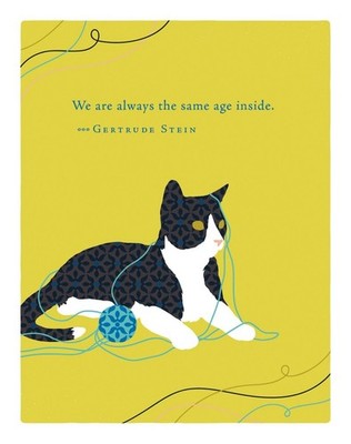 Positively Green Greeting Cards: Birthday - We are always the same age inside (P