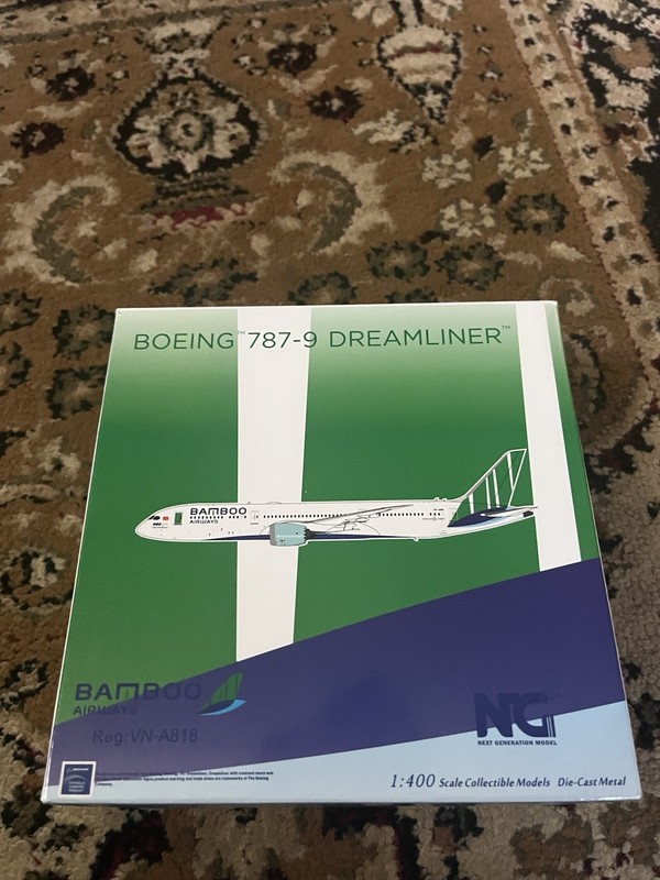 1:400 NG Bamboo Airways B 787-9 Dreamliner