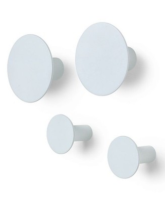 blomus PONTO Wall Hooks Set of 4 - Gray
