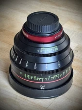 Canon CN E 24mm T1.5 L F Cinema Prime Lens EF Mount Barely Used Mint
