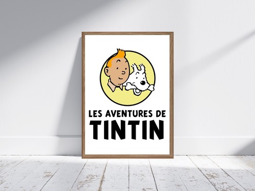 Die Abenteuer von Tim und Struppi (Les Aventures) Wandkunst Poster Druck A5 A4 A3 #057 - Bild 9 von 17