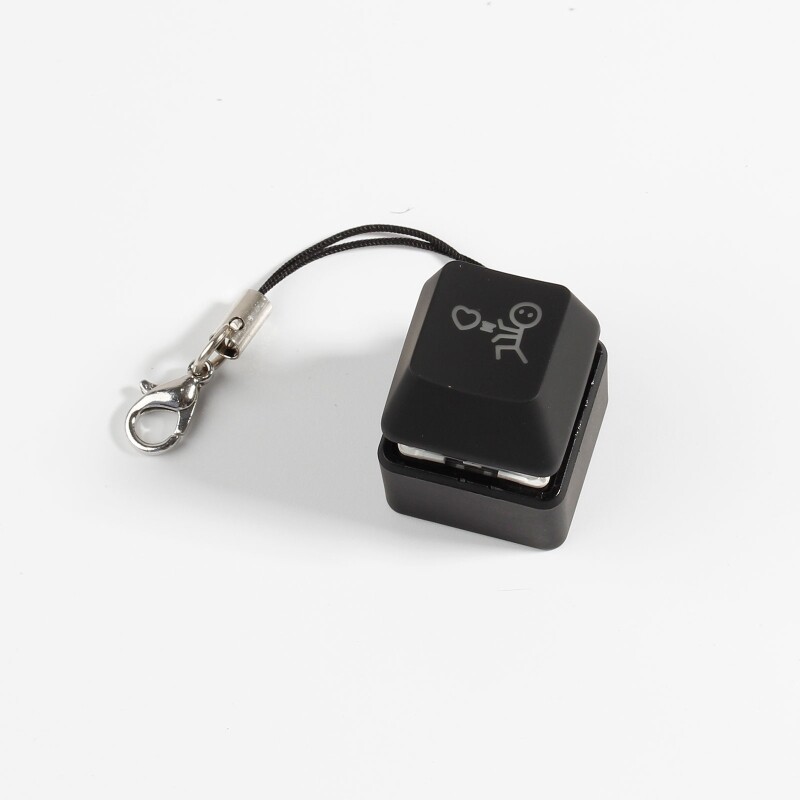 Mechanical Keyboard Cherry MX Tester with RGB LED Keychain Toy Base