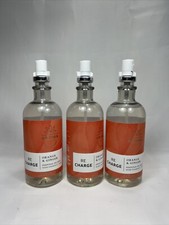ENERGY ORANGE GINGER LOT OF 3 BATH AND BODY WORKS ESSENTIAL OIL SPRAYS RECHARGE 