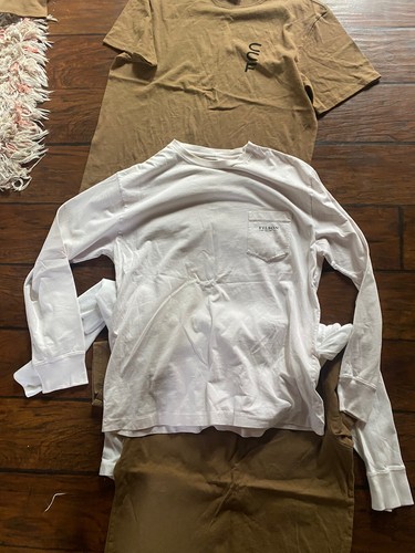 filson employee work shirt - rare - large - us forest service - staining - Picture 3 of 4