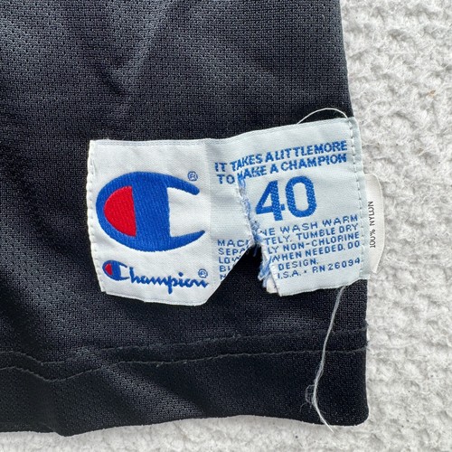 Vintage Champion Orlando Magic Dennis Scott #3 Jersey Mens 40 Black USA Made - Picture 3 of 6