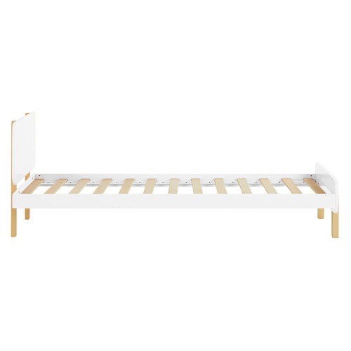 Kinderbett 90x200 | Jugendbett Lattenrost | Einzelbett | Bett Holz | Homestyle4u - Bild 10 von 12