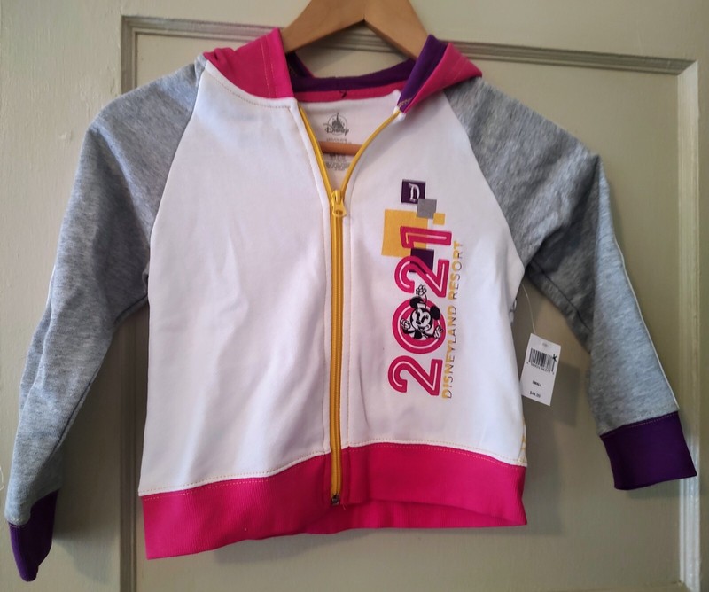 Disney's 2021 Kids Zip Up Sweatshirt 