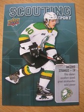 2019-20 Upper Deck CHL Scouting Report #4 Antonio Stranges London Knights