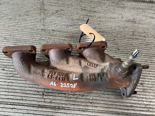 74415 Auspuffkrümmer links AUDI A6 (4F, C6) 06E253033E