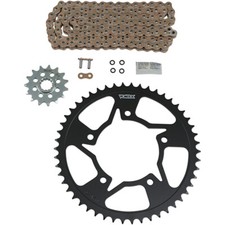 Vortex Steel Chain Kit - Gold - YamahaYZF-R6 - '99-'02 | CKG6321