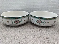 Vintage Studio Nova Adirondack Dessert Fruit Sauce Bowls Set/2 Stack Y2201 EUC