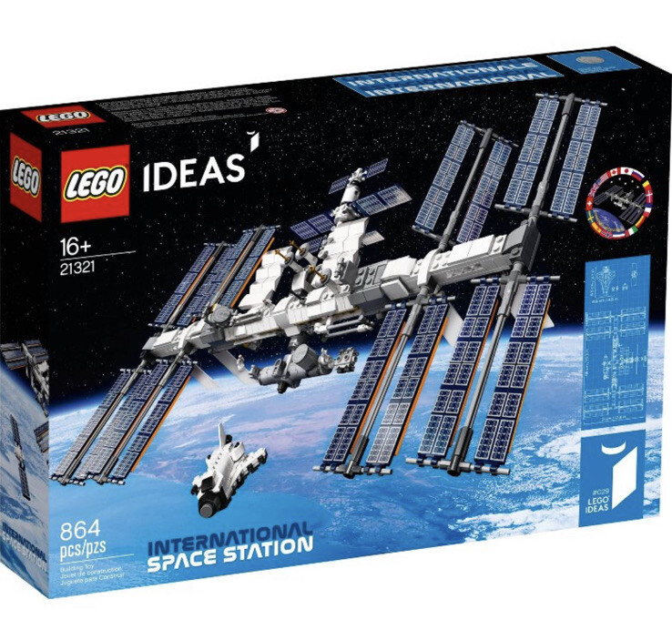 チャームセット LEGO Ideas: NASA International Space Station ISS 21321 New In Box