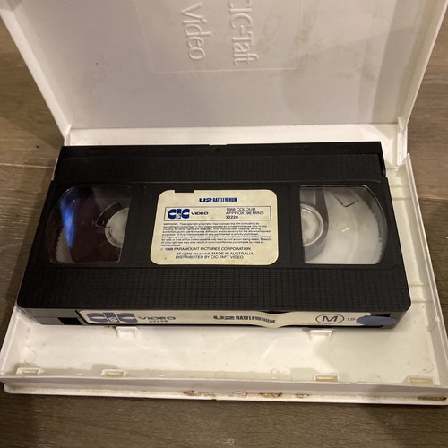 U2 Rattle and Hum VHS Video - Picture 3 of 4