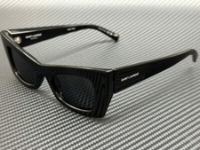 SAINT LAURENT SL 702 001 Black Women's 49 mm Sunglasses