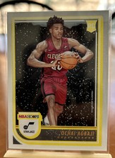 2022-23 Panini NBA Hoops OCHAI AGBAJI Rookie Card # 244 Utah Jazz Rookie RC. rookie card picture