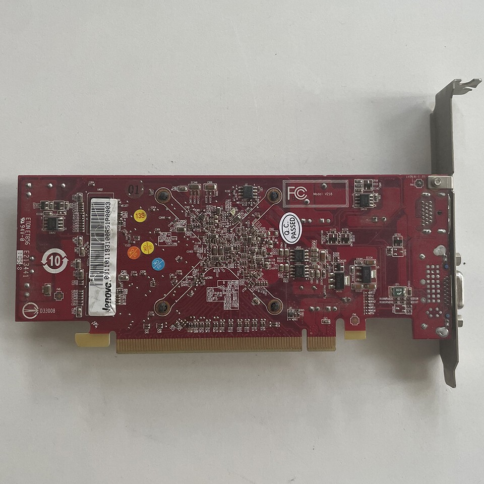 For Lenovo Radeon HD5450 512M 109-C02637-00D V218 ver1.1 Graphic Card ...