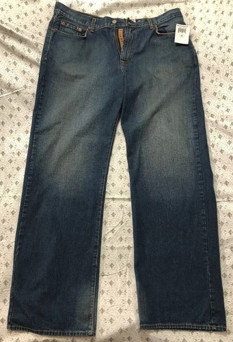 LUCKY BRAND DUNGAREES MENS LOOSE FIT 