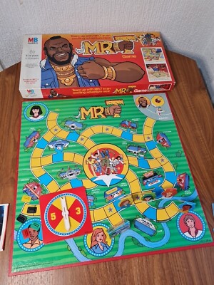 Vintage Mr. T TV Serie Brettspiel Milton Bradley 1983