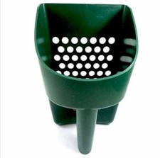 GREEN PLASTIC SAND SCOOP FOR METAL DETECTING TREASURE DETECTOR SIFTING SAND