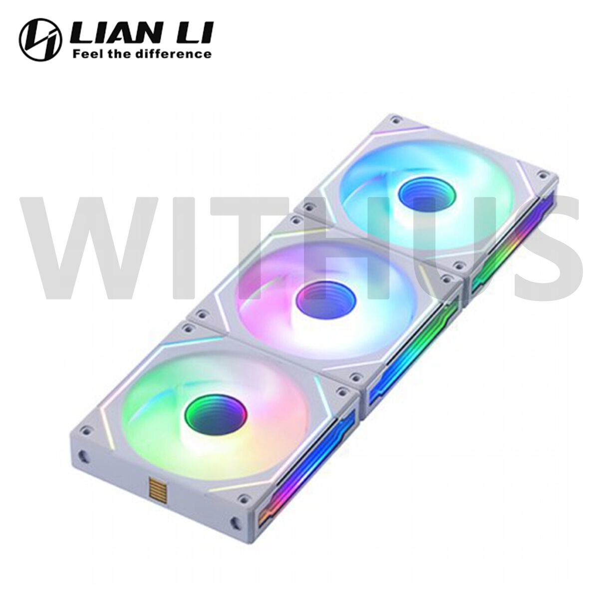 LIAN LI UNI FAN SL-INF 120 RGB 3PACK/Controller Cooler 120mm ARGB Fan -  White