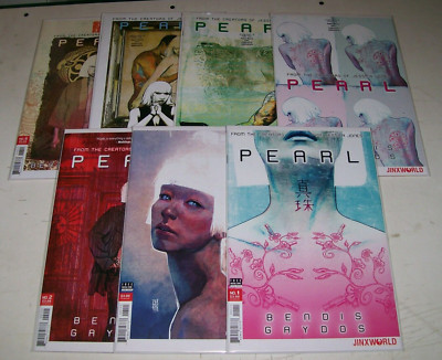 Pearl #1 2 3 4 5 6 complete 1st arc +1 variant DC 2018 Bendis optioned Amazon TV