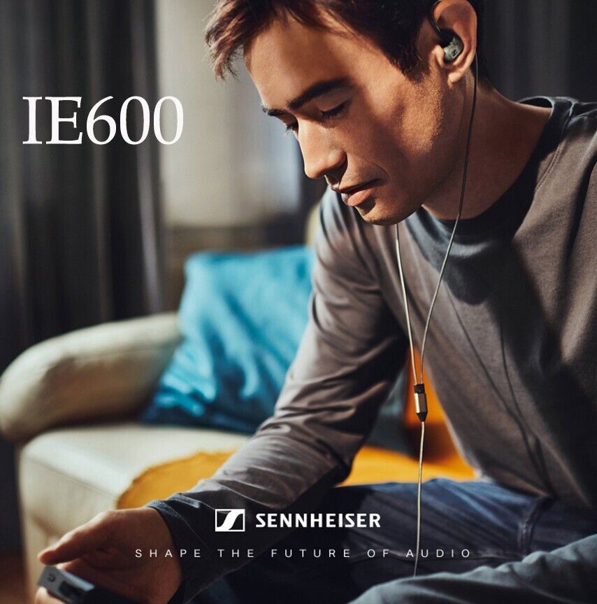 Sennheiser IE 600 Wired Audiophile Headphones - Silver for Sennheiser IE 600 Wired Audiophile Headphones - Silver for