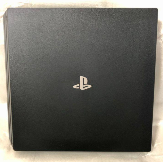 SONY PS4 PlayStation 4 Pro Jet Black 1TB CUH-7200B B01 Excellent 