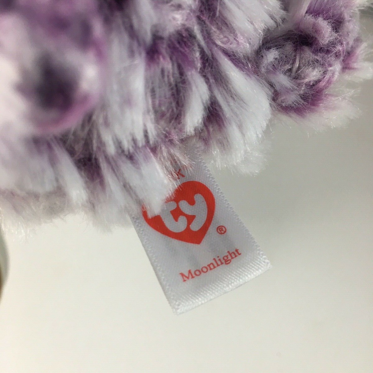 TY Beanie Boo Moonlight Owl Plush Toy - Soft Colorful Stuffed Animal With Glitter Eyes