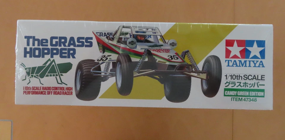 Tamiya RC Kit The Grasshopper CANDY GREEN BLISTERED 47348 NEW NIB 2005 RARE - Bild 4 von 4