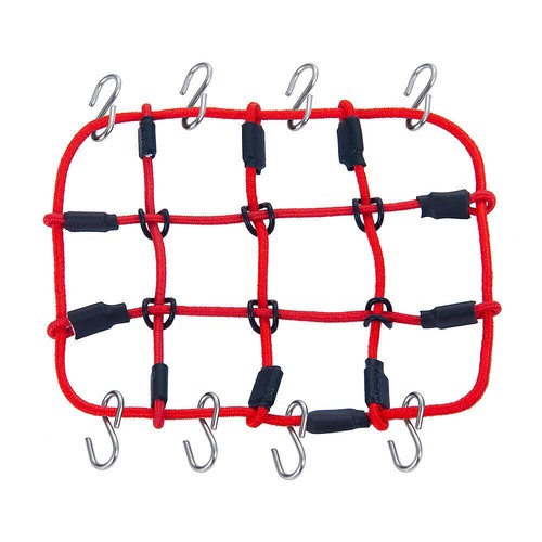 Roof Rack Luggage Net Cover With Hook For SCX24 AXI90081 AXI00006 1//24 RC Car - Picture 25 of 30