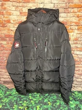 Canada Weather Gear Puffer Parka Jacket Heavyweight Black Men’s Size XL