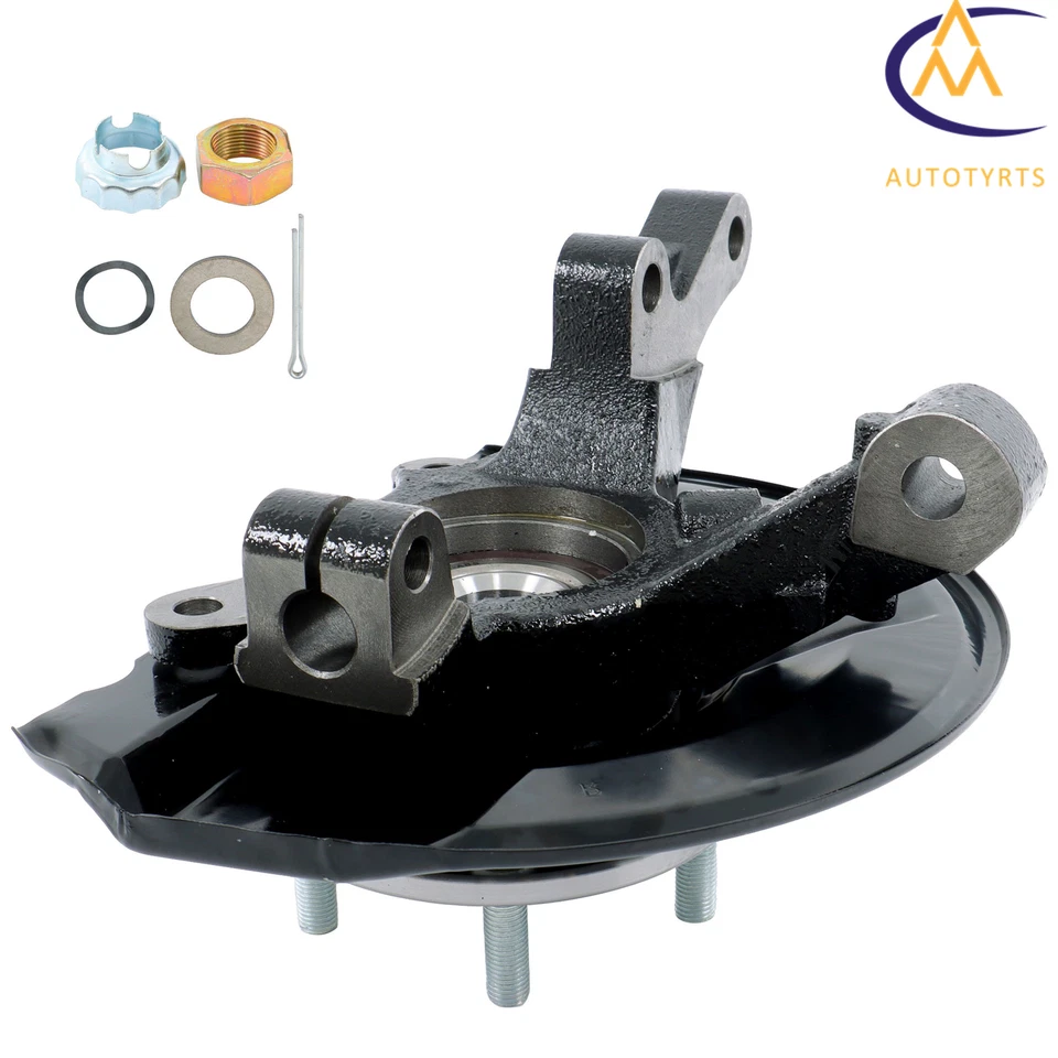 Conjunto de cojinete de nudillo de dirección y cubo de rueda para Mitsubishi Outlander 2007-2018 Foto 3 de 4