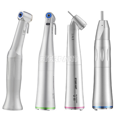  ENTERFANT Dental 1:1/1:4.2/20:1 Implant LED Fiber Optic Contra Angle Handpiece 