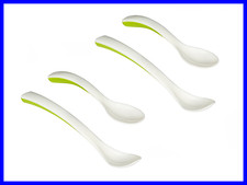 NEW Baby Utensils 2 Feedings 2 Baby Spoons -Made From Harmless BPA Free Material