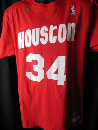 Houston Rockets Hakeem Olajuwon # 34 Herren Mitchell & Ness T-Shirt Small - Bild 5 von 8
