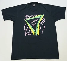 Rare VTG SCREEN STARS Northwest High School Class of 1991 T Shirt 90s Black XL