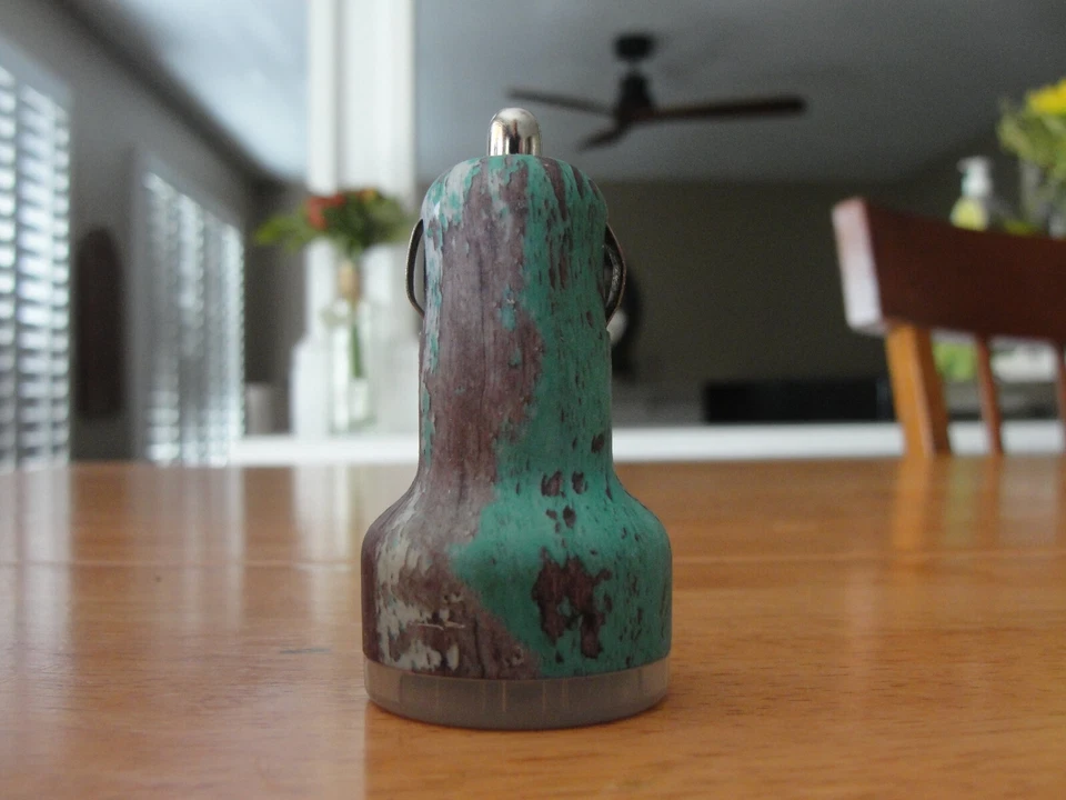 Adaptador Cargador Coche Rápido Doble Puerto USB PD iPhone Samsung Android Teléfono Celular * Foto 4 de 4