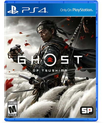 New ListingPS4 Ghost Of Tsushima Standard Edition Disc With Case Used